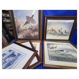 4 Judy Moos Prints - Geese, Pleasants,  Sand