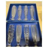 8 Mikasa 16 oz Pilsner Beer Glaases with boxes