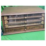 Brainerd Armstrong 4 drawer spools cabinet.   3