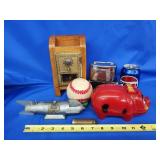 6 banks.  Various ages and conditions.  Wes Co