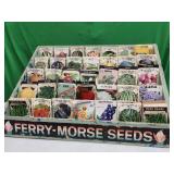Vintage Ferry-Morse Seed advertising display 24"