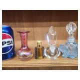 Abelmam artglass pulled feather purfume bottle no