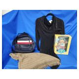 Micheal Kors M dress, Cabbage Patch Dool in Box,