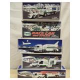 5 HESS Trucks in boxes / reboxed look at pictures