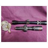 2 Simons Scopes model 3x-9x32wA and 2.5 x 20