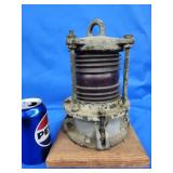 Vintage Rowe marine Ship signal lantern