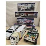 7 Hess Trucks  4 have boxes/ reboxec look at