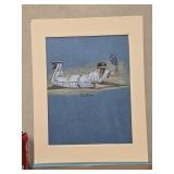 Brooks Robinson original by Bob Leffler pastel /