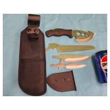 Schrade Old Timer with 4 interchangeable blades.