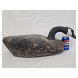 Vintage Cork body wood head glass eyes working