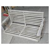 Vintage Porch Swing  look at pictures measures