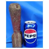 World War II Era cast iron Dummy Mortar.   Look