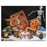 Vintage Halloween Decorations- black cat,