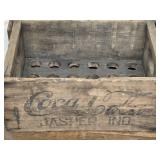 Antique Rare Coca Cola Crate used for Hutchinson