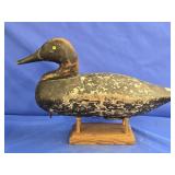 Upper Bay Antique Duck Decoy branded McW ? Look