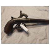 Circa 1850 signal shot Percussion cap pistol