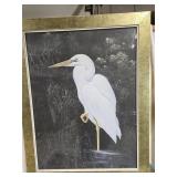 " Great White Heron" Lithograph by Gerad Smith