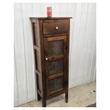 Rustic Pine Piesafe  Storage Cabinet look at