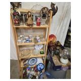 Large Lot WILL NOT SHIP, Oil Lamps, odd plates,