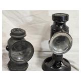 2 Antique Lanterns improved Banner Lantern Head