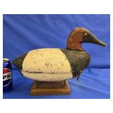 Antique Decoy unique design Canvasback,