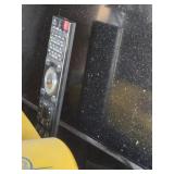 Vizio HDTV with remote and a Eureka Upright