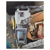 Lot - Hammer Drill, 10 short power cords,