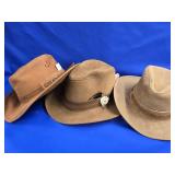 3 Head-N-Home  Custom Handcrafted Leather Hats