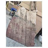 Large Boat Rudder mid 19th Century look at