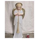 Christmas Angel Blow Mold 34"h look at pictures