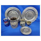 Millsboro, Delaware Stoneware crock by BBP 1998,