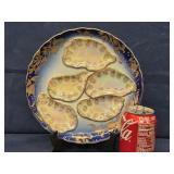 Oyster Plate marked Limoges circa 1985 measures