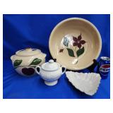 Watt Pottery  Apple Bean pot, Watt Pottery  Star