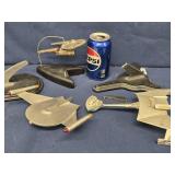 3 Franklin Mint Star Trek Pewter Ships - Starship