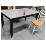 Granite top Kitchen Dining  Table  with drawer