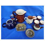 Stoneware milk pitcher, 2 Wade Porcelain