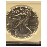 201qS Eagle 1 Dollar Graded  MS 69 Early Release
