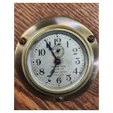 Antique Keyless Auto Clock.  Rim Wind - Rim Set.