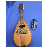 Vintage 12 string bowl back Mandolin  circa 1900