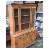 Maple display case china cabinet look at p