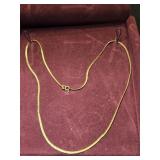 14K Gold 18" Necklace  look at pictures for more