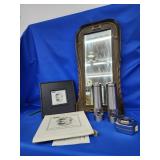 Art Nouveau mirror,  photo frame for Stain Glass