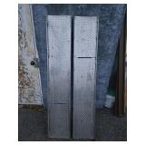 Pair Diamond plate Ramps 6