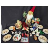 Christmas decorations various ages.   Look at the