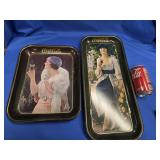 2 Coca-Cola Trays 70