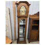 Tempus Fugit Battery Operated Grandfathers Clock