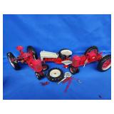 3 Franklin Mint tractors. ALL DAMAGED.    Pick up