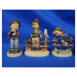 3 Hummel/ Goebel Serenade 85/0, Retreat to Safty