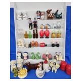 26 pairs of Novelty Salt and Pepper shakers.