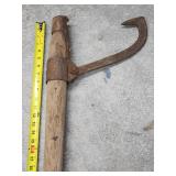 Antique cant hook for logging.   45" L.  Look at